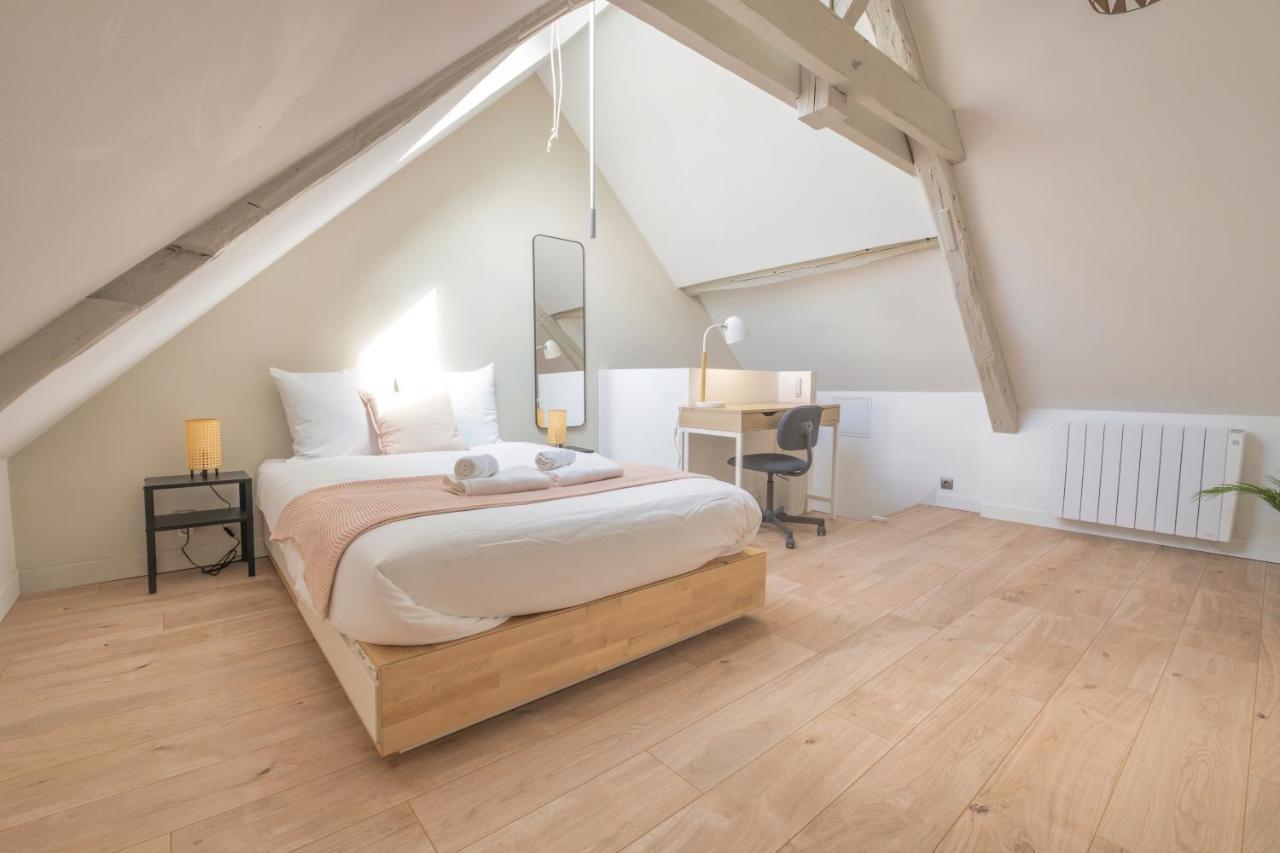 Triplex Cosy Lägenhet Reims Exteriör bild
