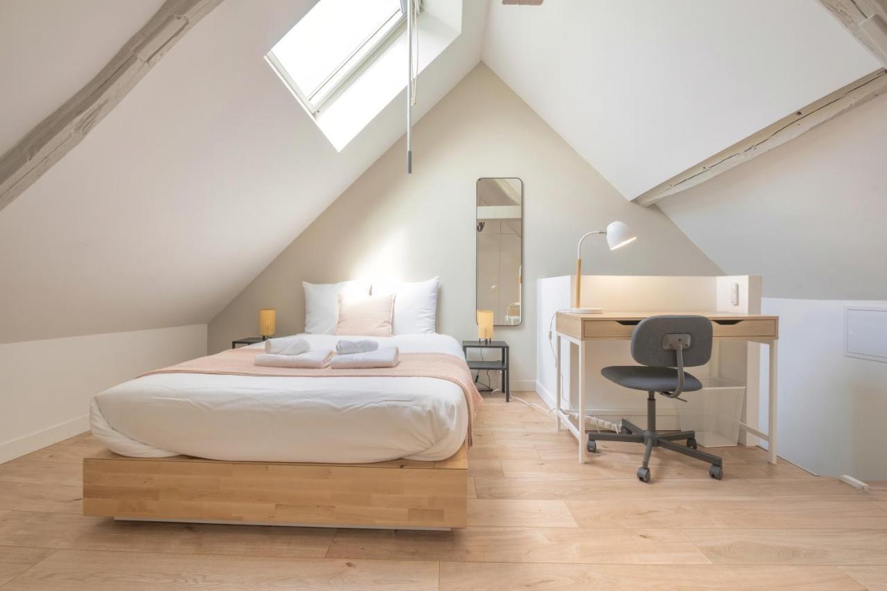 Triplex Cosy Lägenhet Reims Exteriör bild
